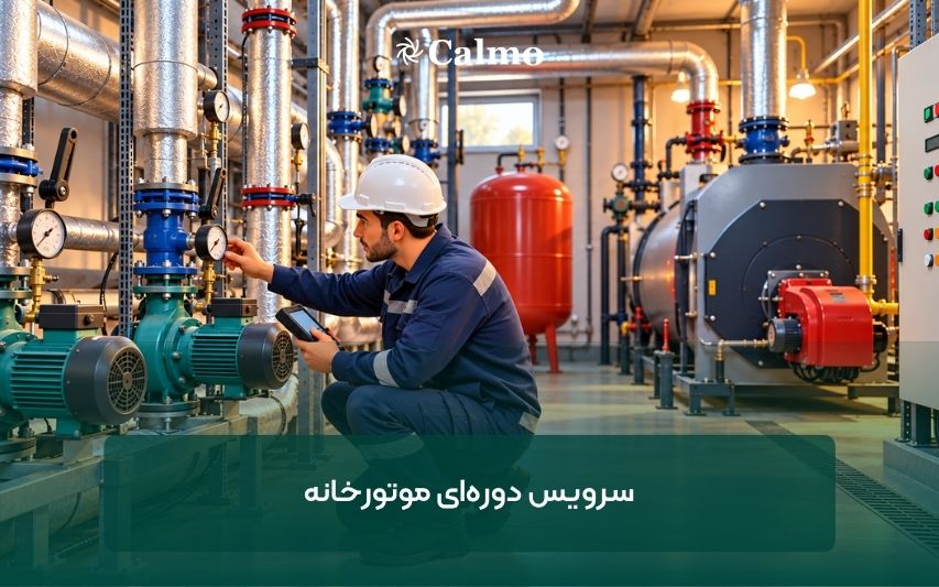 سرویس دوره‌ای موتورخانه؛ پیش از زمستان چه قطعاتی باید بررسی شوند؟